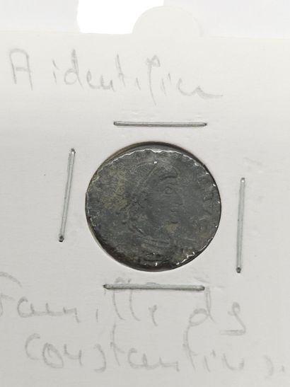 ROMAN EMPIRE
Reunion of nine coins including...