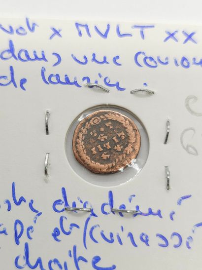 ROMAN EMPIRE
Reunion of nine coins including...