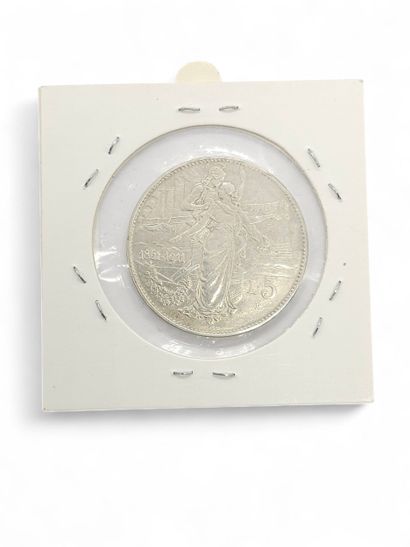 ITALY
A 5 lira silver coin corresponds to...