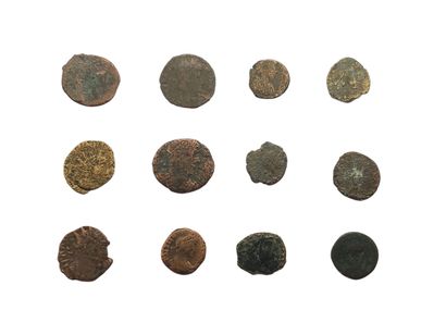 TWENTY-FOUR ROMAN COINS
To identify