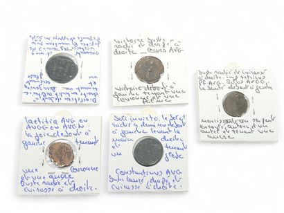 ROMAN EMPIRE
Five Antoninians Tetricus I...
