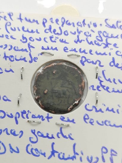ROMAN EMPIRE
Reunion of nine coins including...
