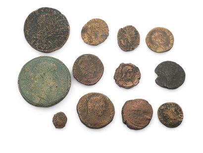 TWENTY-FOUR ROMAN COINS
To identify