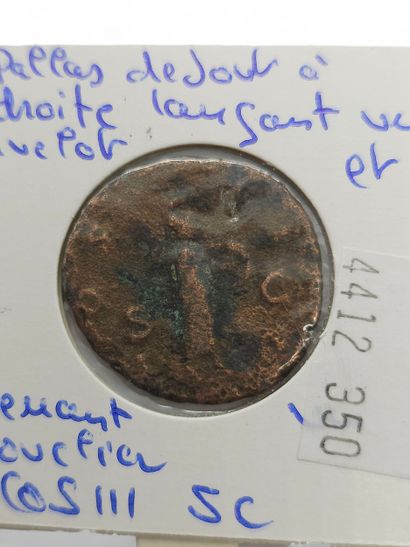ROMAN EMPIRE
Reunion of four coins including...