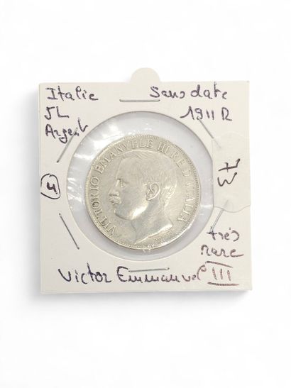 ITALY
A 5 lira silver coin corresponds to...