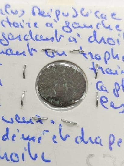 ROMAN EMPIRE
Reunion of seven coins including...