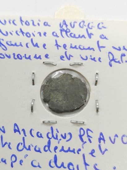 ROMAN EMPIRE
Reunion of seven coins including...