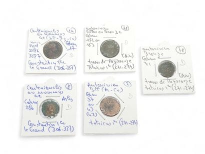 ROMAN EMPIRE
Six Antoninians Tetricus I (271-274)
Four...