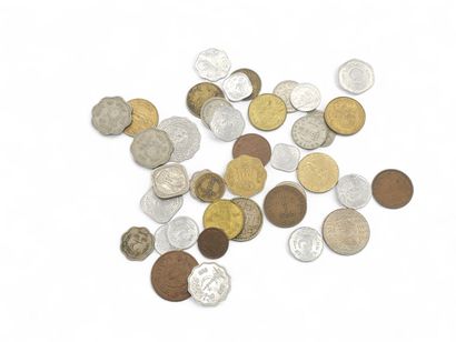 LOT of coins from Asia and the Middle East...