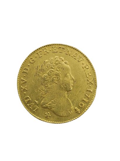 PIECE or Louis aux insignes 1716/S Reims...