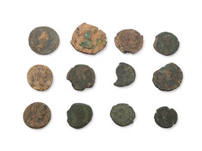 TWENTY-FOUR ROMAN COINS
To identify