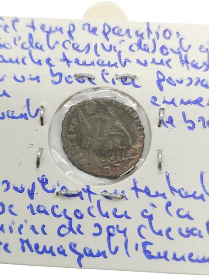 ROMAN EMPIRE
Reunion of nine coins including...