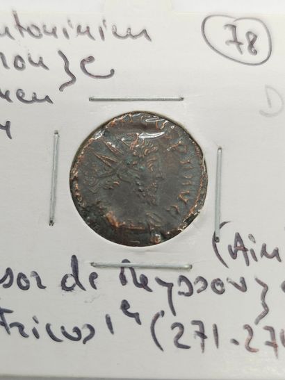 ROMAN EMPIRE
Five Antoninians Tetricus I...