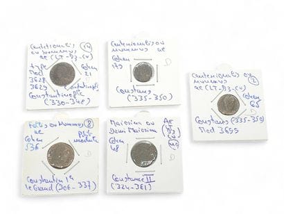 ROMAN EMPIRE 
Ten coins (Maiorina, half Maiorina,...