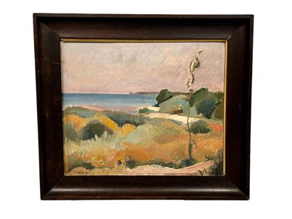 Ernest BOLENS (1881-1959)
Seascape, [19]17
Oil...
