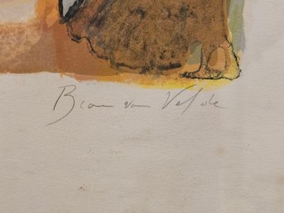 Abraham Gerardus VAN VELDE (1895-1981)
Untitled
Lithograph,...