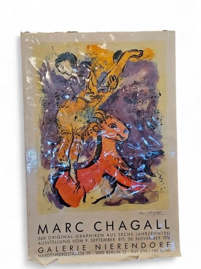 Marc CHAGALL (1887-1985), d'après
MARC CHAGALL...