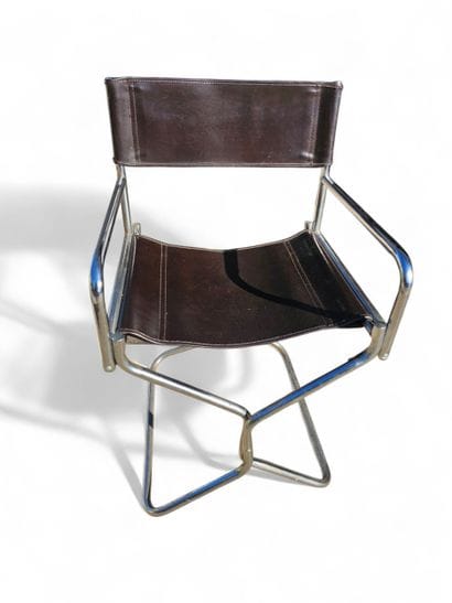 LAFUMA XXéme siecle 
Paire de fauteuils pliant...