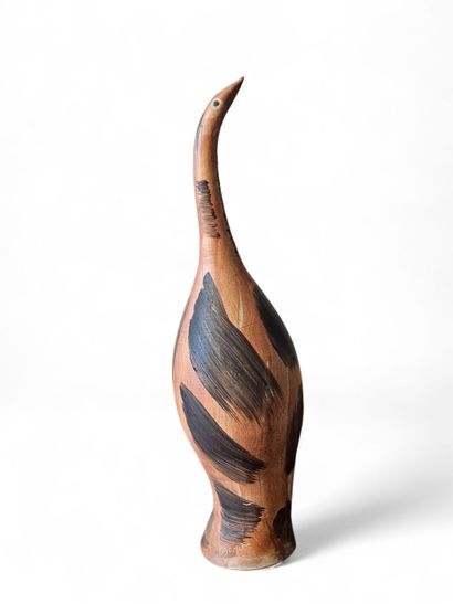 Jules AGARD (1905-1986) 
Oiseau 
Céramique...