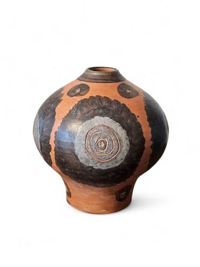 Jules AGARD (1905-1986)
Vase boule en terre...