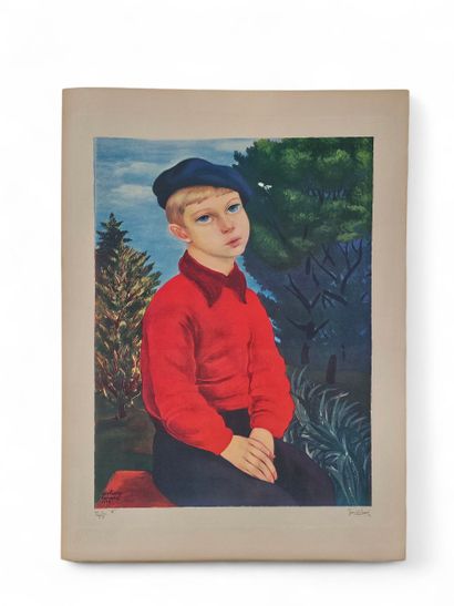 Moïse KISLING (1891-1953)
Young boy in a...