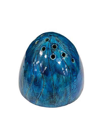 20th century FRENCH WORK
Domed glazed earthenware...