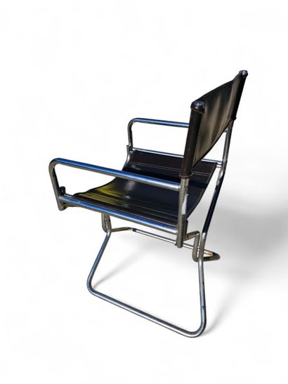 LAFUMA XXéme siecle 
Paire de fauteuils pliant...