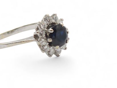 20th century FRENCH WORK
Daisy ring in 750°...