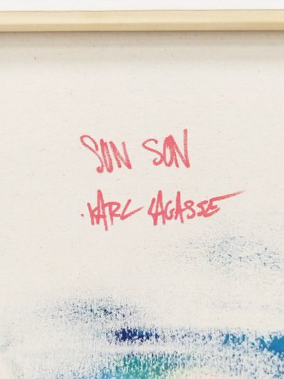 Karl LAGASSE (born 1981)
Sun Son, 2022
Oil...