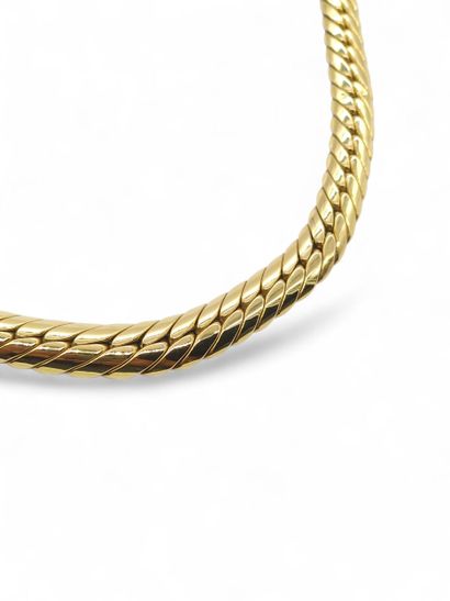 MODERN WORK
Palm-tree link necklace in 750°...