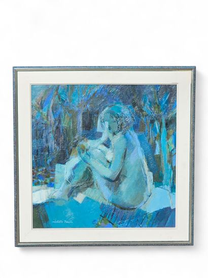Michèle TAUPIN (born 1946)
Prisoner of glances
Framed...