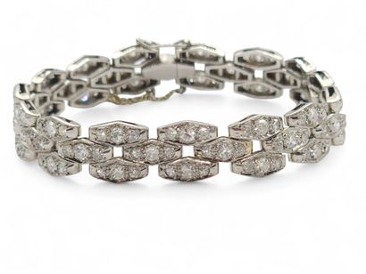 TRAVAIL FRANCAIS 1940/1950
Bracelet rivière...