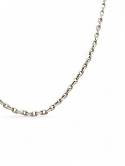 CHAINE en or gris 750°
Poids : 3,8 g