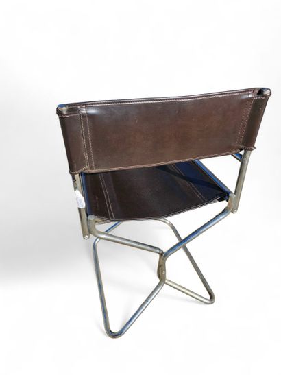 LAFUMA XXéme siecle 
Paire de fauteuils pliant...