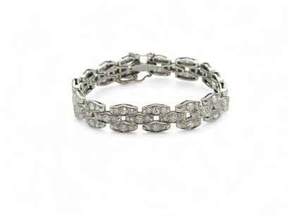 TRAVAIL FRANCAIS 1940/1950
Bracelet rivière...