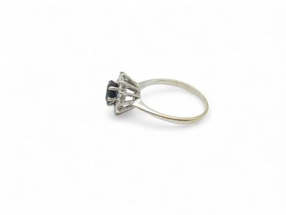 20th century FRENCH WORK
Daisy ring in 750°...