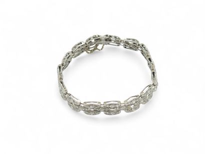 TRAVAIL FRANCAIS 1940/1950
Bracelet rivière...