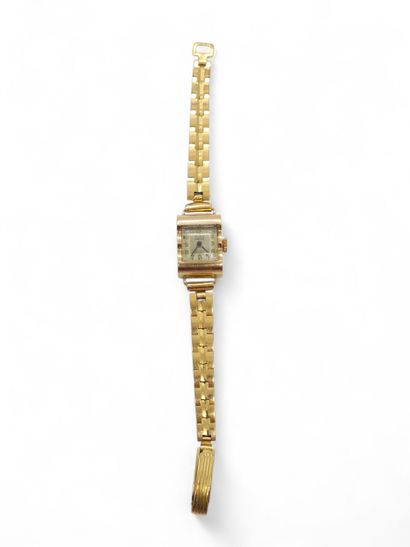 ALAB WATCH
Wristwatch, rectangular case in...