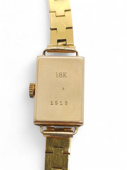 ALAB WATCH
Wristwatch, rectangular case in...