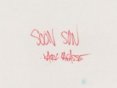 Karl LAGASSE (born 1981)
Sun Soon 
40 x 50...