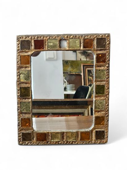 Irena JAWORSKA (1926-2021)
Rectangular mirror
Gilded...