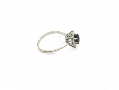 20th century FRENCH WORK
Daisy ring in 750°...