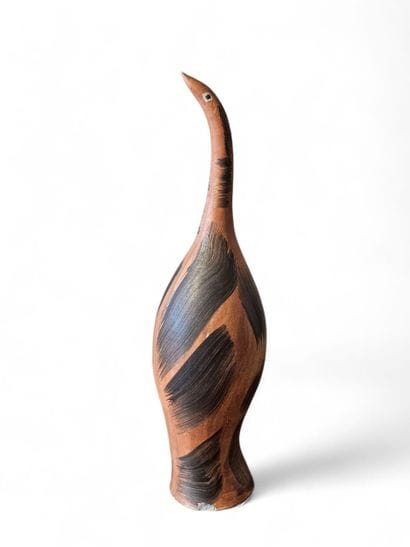 Jules AGARD (1905-1986) 
Oiseau 
Céramique...