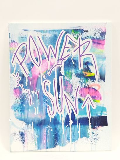 Karl LAGASSE (born 1981)
Power Sun, 2022
Oil...