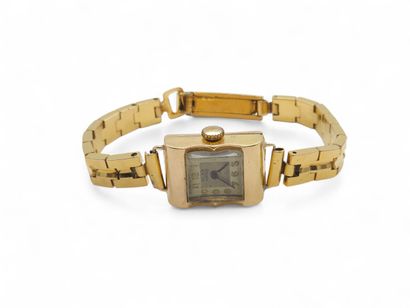 ALAB WATCH
Wristwatch, rectangular case in...