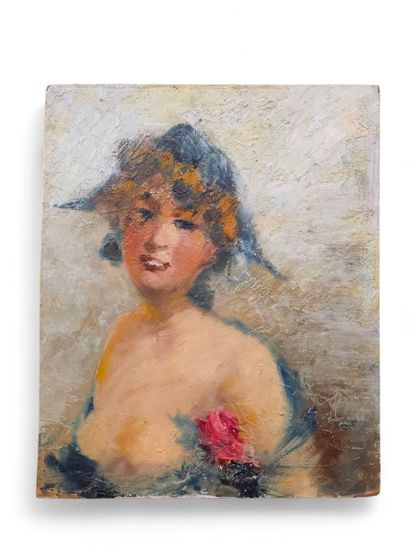 Noël CANEPA (born 1935)
Portrait of a woman...