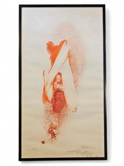 Jean-René BAZAINE (1904-2001)
Untitled, [19]77
Framed,...