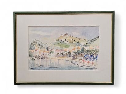 Catherine GARROS (née en 1954)
Belle plage...