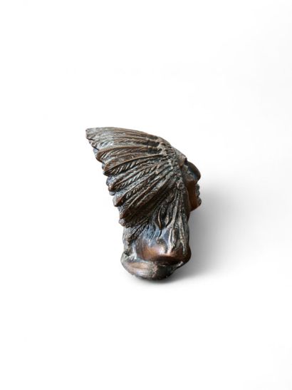 modern school
Native American head