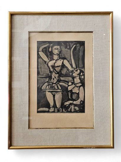 Georges ROUAULT (1871-1958), after
Clowns,...